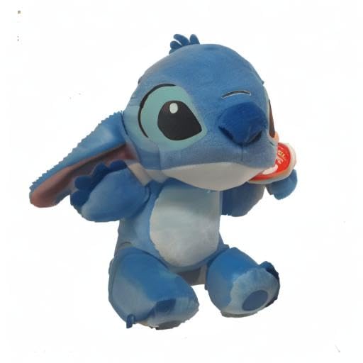 Ty Beanie Baby Stitch Plush Toy - 6" Soft Body, Blue - Model 008421440108