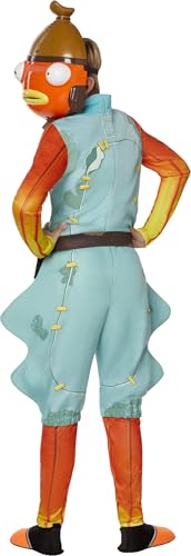 Inspirit Designs Fortnite Fishstick Youth Costume Orange, M