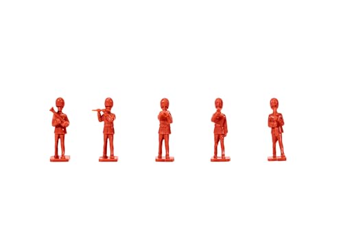 Airfix A00701V Guards Band Vintage Figures - Unpainted Plastic Model, Size: zzzz-s