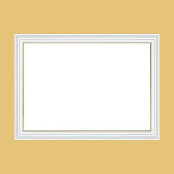 Ensky Artcrystal Puzzle Frame - 208 Piece White Jigsaw Puzzle Display for Home Décor