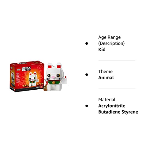 Brickheadz Lucky Cat 40436 134 Pcs