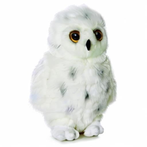Aurora Adorable Flopsie Snowy Stuffed Animal - Playful Ease - Timeless Companions - White 12 Inches