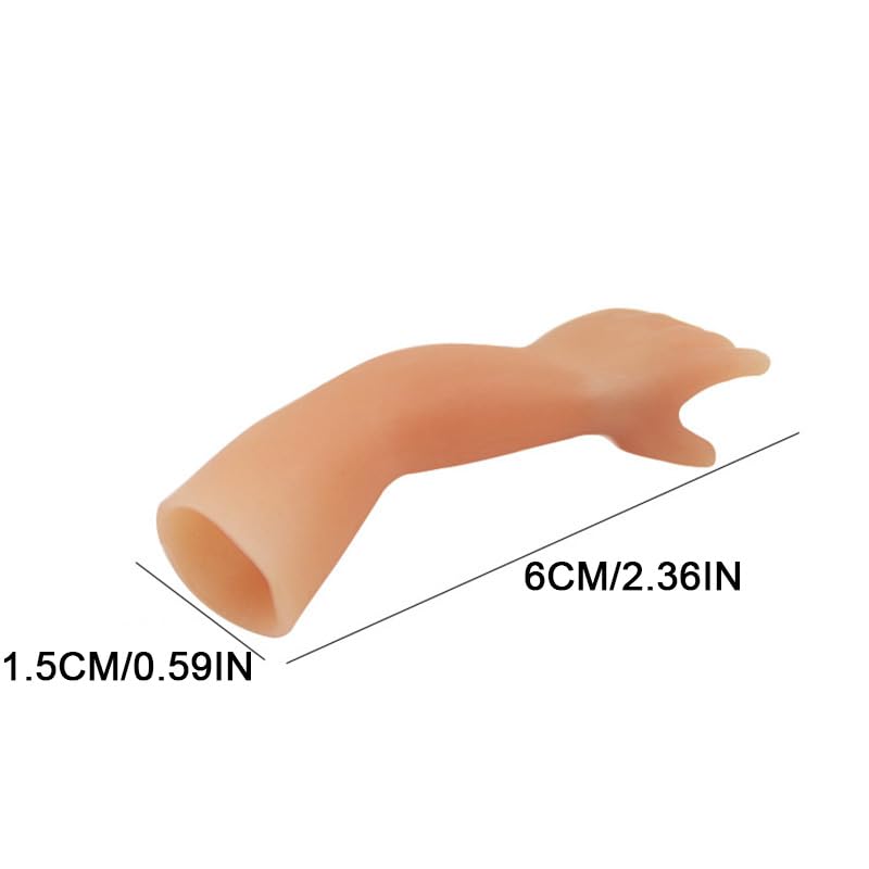 Momomage 2 Pcs The Little Hand Magic Tricks Close Up Street Illusions Gimmick Coin Vanishing Appearing Magic Prank Joke