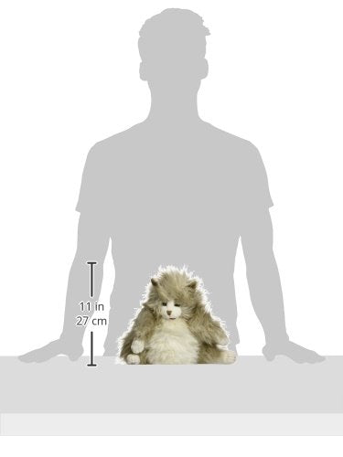 Folkmanis Fluffy Cat Hand Puppet, Multi-Colored (2566)