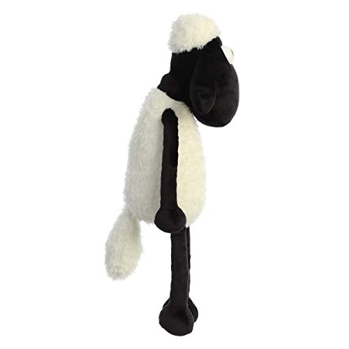 Aurora® Playful Shaun The Sheep® Stuffed Animal - Endless Fun - Farmyard Exploration - White 17 Inches