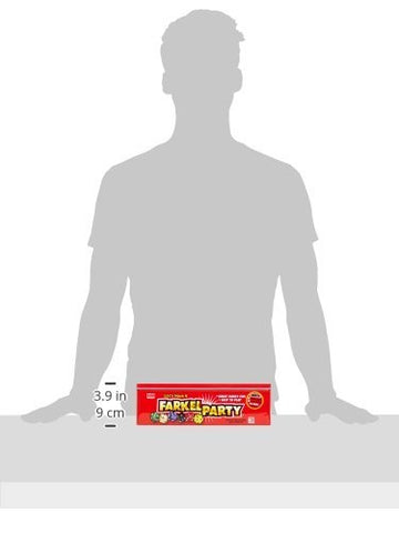 Farkel Classic Dice Game Set - 36 Dice, 6 Cups, Score Sheets, Tin Storage - Family Fun for Ages 8+ - Model 8300