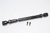 EPTNNASO Steel #45 Rear Main Drive Shaft 1 pc for RC CAR Yeti 1/10 AX31114 Black