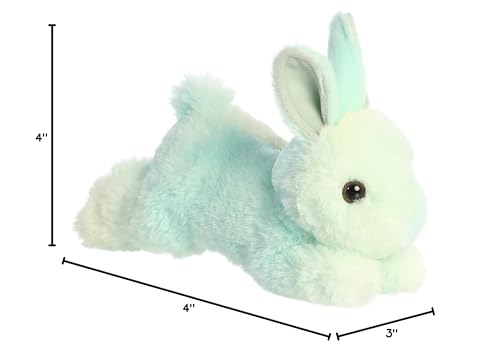 Aurora Adorable Mini Flopsie Spring Time Bunny Stuffed Animal - Playful Ease - Timeless Companions - Mint 8 Inches