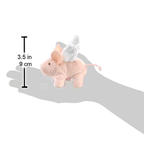 Folkmanis Mini Winged Piglet Finger Puppet, Multi-Colored, 1 Ea