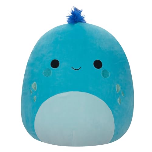 Squishmallows Original 16-Inch Djimon Blue Iguana - Official Jazwares Large Plush