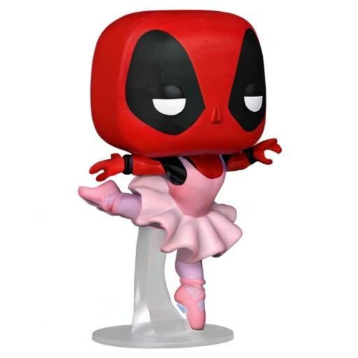 Funko Deadpool 30th Anniversary Pop! Vinyl Figure - Hot Topic Exclusive, Red, Ballerina Design
