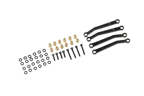 Fms Upgrade Parts For Fcx24 :Brass Rod Black-4Pcs/Set For 1:24 Power Wagon, Smasher