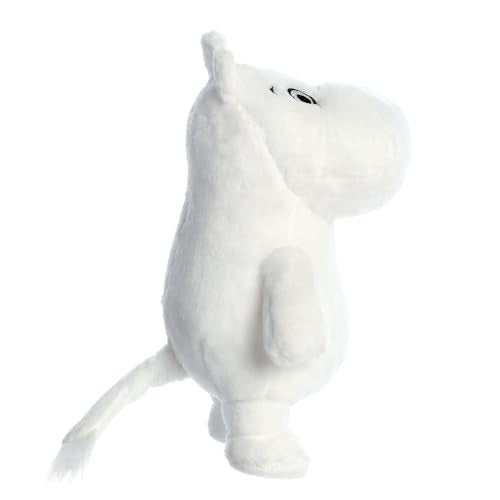 Aurora, 60989,Moomin Official Merchandise, Moomin-Standing, 6In, Soft Toy, White