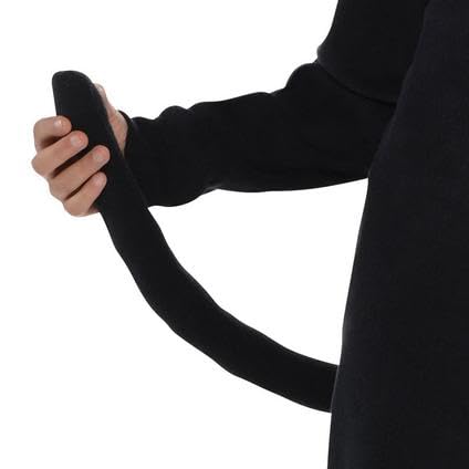 Amscan Stunning Black Cat Zipster Costume For Girls (Medium 8-10) - 1 Pc - Unique, Cute & Cozy - Perfect For Halloween & Cosplay