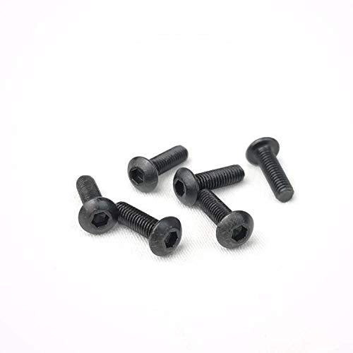 LAEGENDARY 1:10 Scale RC Replacement Part for Brushless Thunder Truck: Button Head Hex Screw - M3x8 - Part Number - TH-1000