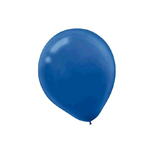 Bright Royal Blue Solid Color Latex Balloons - 9' (Pack Of 20) - Stunning Solid Color Party Decor For Events, And Parties