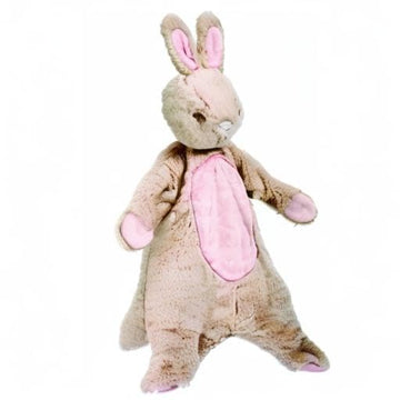 Douglas Baby Bunny Sshlumpie Plush Stuffed Animal - 19 Tan/Pink Cuddly Plush Toy for Infants and Toddlers