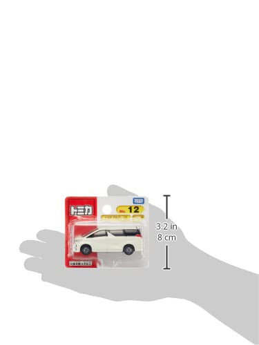 TAKARA TOMY Tomica No.12 Toyota Alphard Diecast Model Car - Authentic Japanese Design