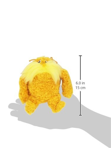 Manhattan Toy Dr. Seuss The Lorax Soft Stuffed Animal Toy 6H In