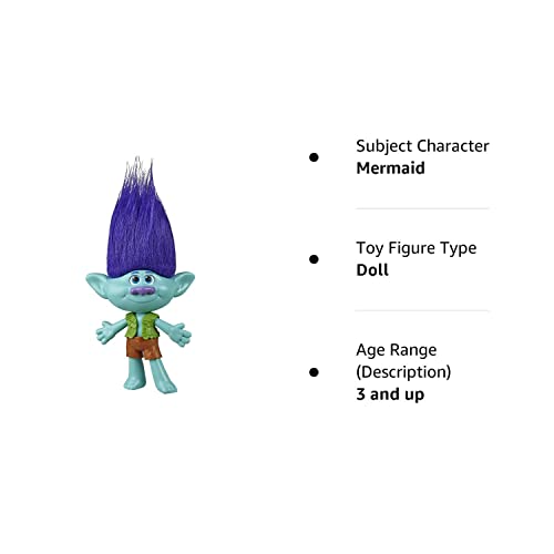 Dreamworks Trolls World Tour Branch Medium Doll