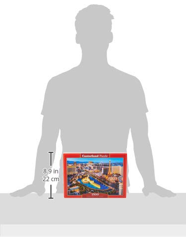 CASTORLAND 1500 Piece Jigsaw Puzzles Fabulous Las Vegas USA mature-themed Puzzles Castorland C-151882-2