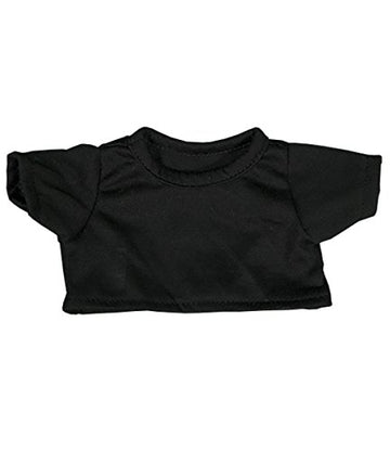 Black T-Shirt Fits Most 8''-10'' Webkinz, Shining Star And 8''-10'' Make Your Own Stuffed Animals And Build-A-Bear