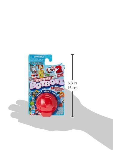 Transformers Botbots Collectible Blind Bag Mystery Figure (Series May Vary) - Surprise 2-In-1 Toy!