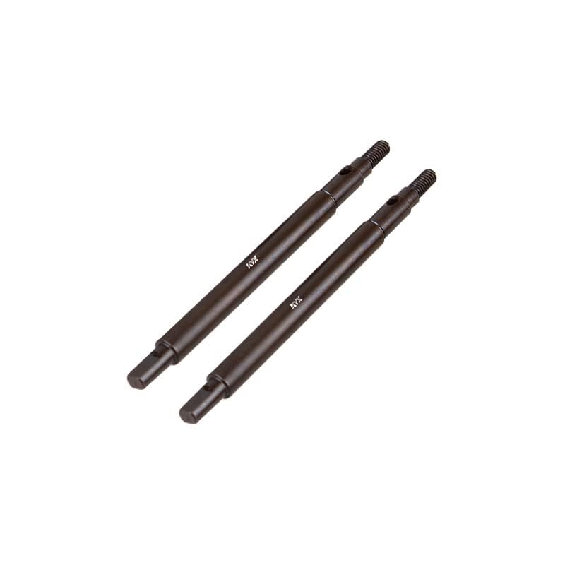 KYX Racing Hard Steel Rear Axle Straight Axle Shafts Upgrades Parts Accessories for 1/18 RC Crawler Car Traxxas TRX4M