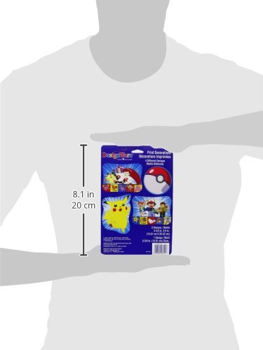 Pokemon Designware Print Decorations (4 Different Designs)