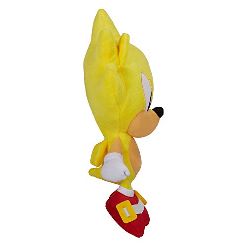 Sonic The Hedgehog Super Sonic 7-Inch Plush Collectible Stuffed Figure