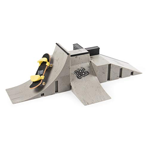 Tech Deck Starter Kit, Customizable Ramp Set With Exclusive Pro Fingerboard And Trainer Clips, Kids Toys For Boys And Girls Ages 6 And Up