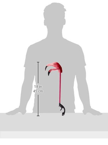 WILD REPUBLIC Pincher Flamingo Toy Grabber - Realistic Hand Painted Figurine, Plastic, Pink, Model 83068