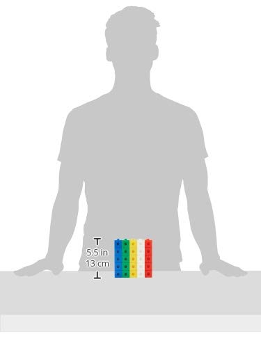 Didax Educational Resources 1-inch 1 Measurement Linking Cubes, 50 pcs, Multi