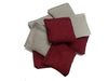 2 Inch Mini Cornhole Bags Maroon And Grey Set Of 8