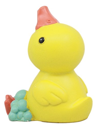 Ebros Gift Furry Bones Bath Tub Soaking Bubbles Time Bob The Rubber Duck Figurine Yellow Ducky Hooded Furrybones Skeleton Monster Collectible Small Sit Up Sculpture