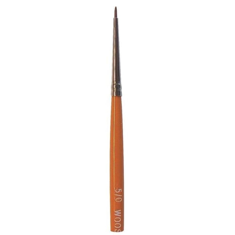 #5/0 RED Sable Watercolor Pointed Artist Brush