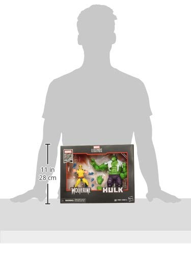 Marvel Legends 80Th Anniversary Wolverine And Hulk 6-Inch Action Figures - Exclusive