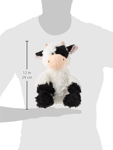 Aurora® Snuggly Tubbie Wubbies™ Cow Stuffed Animal - Comforting Companion - Imaginative Play - White 12 Inches