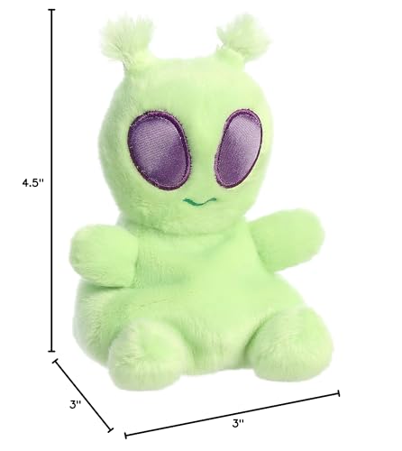 Aurora® Ross Alien™ Stuffed Animal - Green, Small, Pocket-Sized, Polyester, Model 33621