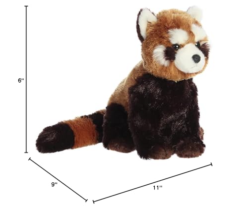 Aurora® Adorable Flopsie™ Lesser Panda Stuffed Animal - Playful Ease - Timeless Companions - Brown 12 Inches