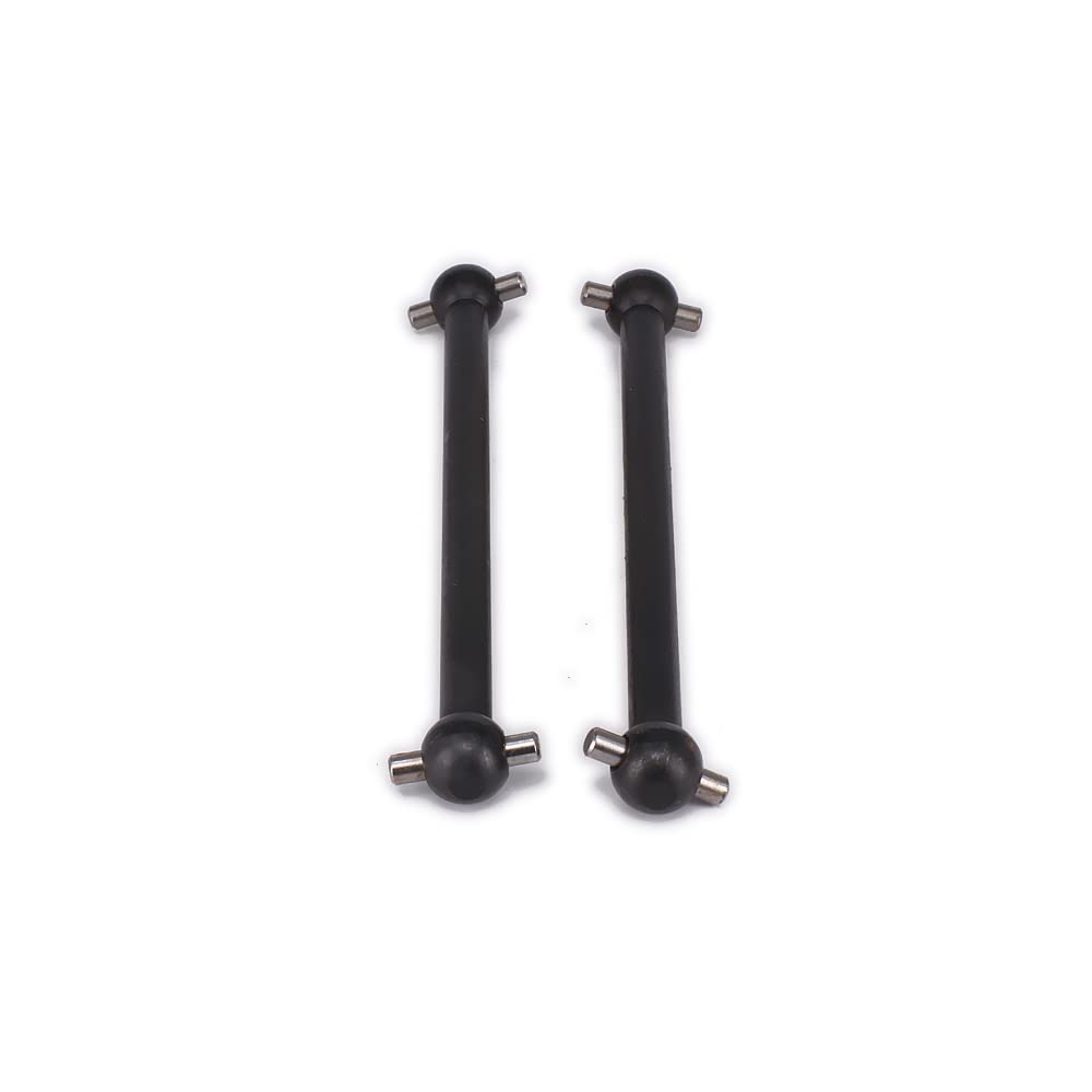 Steel Metal RC Car Drive Shaft Dogbone Overall Length 61mm for 1/10 RC Hobby Model Car hsp Wltoy Redcat 4PCS/Set