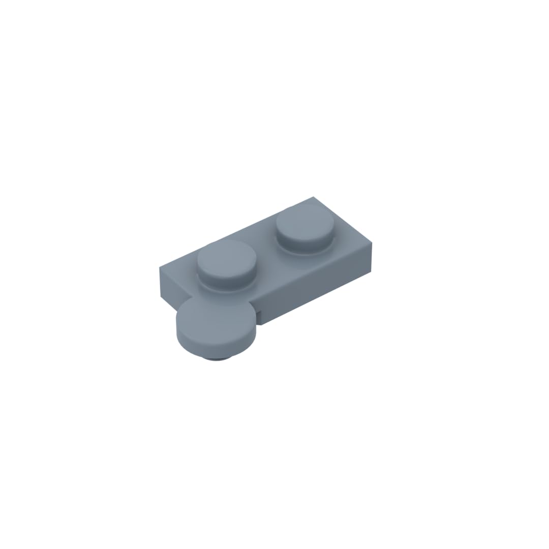 Gobricks 2430 Hinge Hinge Plate 1 x 4 Swivel Top 50 Pieces GDS-808 Compatible with Lego Building Blocks Color:Sand Blue 054