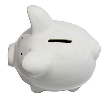 Piggy Bank,Child To Cherish Ceramic Pig Money Piggy Banks For Boys Girls Kids Blue