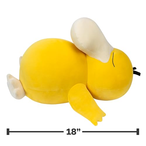 Pokemon Psyduck Sleeping Plush - 18-Inch Premium Plush In Sleeping Pose