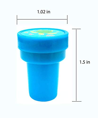 TINYMILLS 24 Pcs Ocean Life Stampers for Kids
