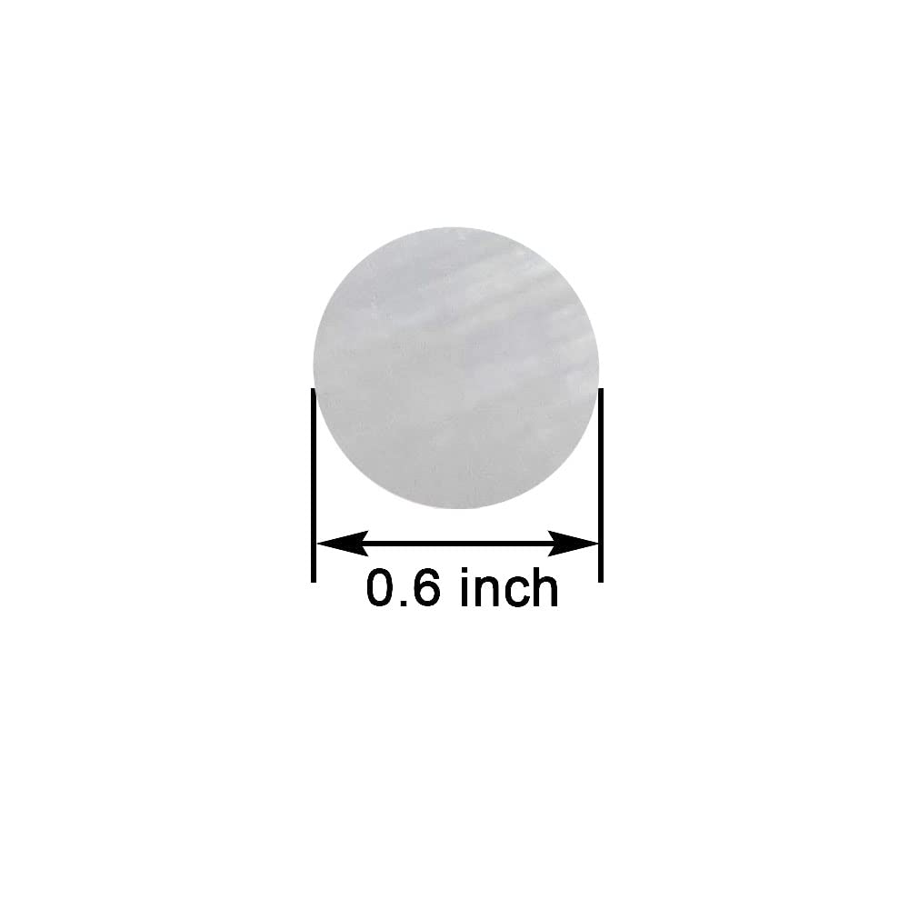 Silver Confetti 0.6 inch,Round Silver Foil Confetti,Shiny Silver Confetti for Party Decoration or Filled Balloons,(3.52 oz)