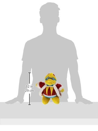Little Buddy Kirby Adventure All Star Collection 10'''' King Dedede Stuffed Plush, Multi-Colored