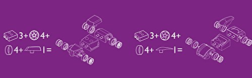 Automoblox Mini HR5 Scorch & SC1 Chaos 2-Pack, Red & Purple, 4.5"x1.75", Wooden Toy Cars