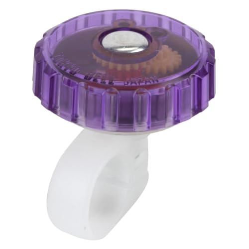 Mirrycle Incredibell Jellibell Bicycle Bell (Purple), Fits 21.0 To 22.5 Mm