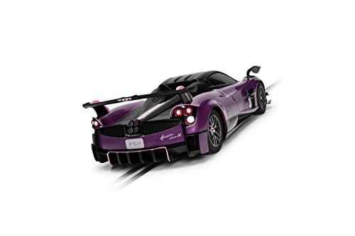 Scalextric Pagani Huayra Roadster Bc Drago Viola Edition 1:32 Slot Race Car C4248